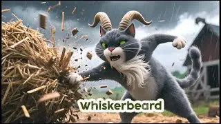Whiskerbeard - The Bearded Cat that thinks he's a Goat