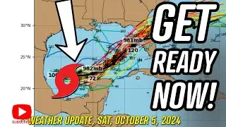 ANOTHER HURRICANE? - Weather Update, Sat, Oct 5, 2024  #weatherupdate #hurricanseason2024