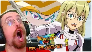 JEANNE AU SECOURS ! - INAZUMA ELEVEN GO CHRONO STONES EPISODE 19,20,21 REACTION FR
