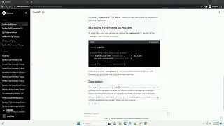 python zip and unzip