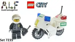 Lego City 7235 Police Motorcycle - Lego Speed Build Review
