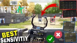 OP🔥 PUBG NEW STATE BEST SENSITIVITY SETTINGS - ZERO RECOIL Tips 😯🔥| GYRO - ADS SENSIVITIY | PUBG: NS