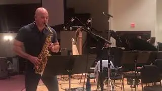 Joel Love Concerto (recording session)