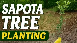 🌱 Planting a Sapota Tree at Our Farm | Sapota Tree Plantation Vlog