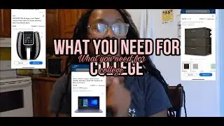 Things you need for college: pt 1