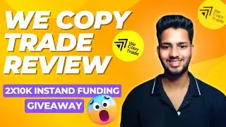 We Master Trade prop firm review | 2x10k instand funding account giveaway | We Master Trader