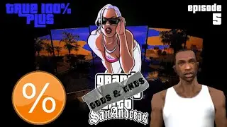 GTA San Andreas True 100% Plus - odds and ends 5 - In-game percentage