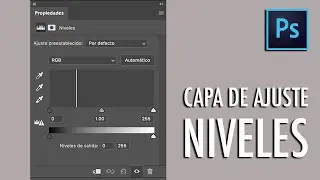 Capa de ajuste Niveles en Photoshop