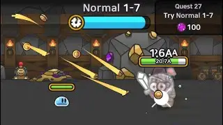 Legend of Slime: Idle RPG (by LoadComplete) - iOS iPhone Gameplay