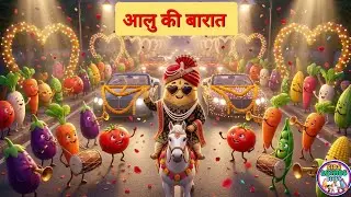 🥔 Aalu Ki Nikali Barat | Aloo Ki Barat | Hindi Cartoon | Kids Hindi | आलु की बारात | Aalu Ki Barat 