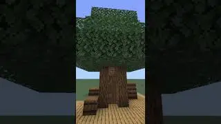 Parece un &Aacute;rbol Normal, PERO... - Minecraft #shorts #minecraft #minecraftshorts #minecraftmemes