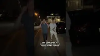 Tommy asks Danny if he&rsquo;s spoken with Jackie about what happens after this weekend