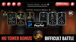 Vought Tower 185 & Reward 🎮 Mortal Kombat Mobile▫️MK Mobile▫️MKM #mortalkombatmobile #mkmobile #mkm