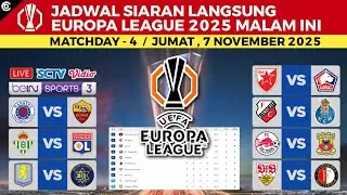 Jadwal Liga Europa 2025 Malam Ini - Red Star vs Lille , Rengers vs AS Roma - Live SCTV