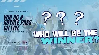 BGMI Custom Rooms Live &ndash; ROYALE GIVEAWAY KARDIYA JAE AAJ? | UC Giveaway LIVE