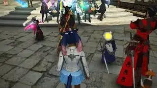 FFXIV: Science Officer Losira Encounters Bard Band In Limsa Lominsa - To Boldly Go!