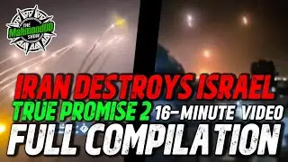 🚨AFTER 1-YEAR BAN: THE FULL VIDEO IS BACK! | TRUE PROMISE 2 FULL ATTACK COMPILATION | IRAN VS ISRAEL