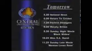 Central GTS/BKN Closedown (7/12/1991)