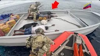 Terrifying Moment! U.S. Coast Guard Intercepts Major Drug Operation at Sea