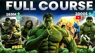 How To Create Perfect HULK Ai Videos | Like Hulk Badmash Ai & Deep Animation Ai | Ai video making 