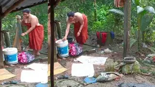 Clothing washing for morning time | daily vlog video for tamil aunty | daily cloth washing 