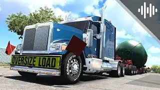 Adaptive Cruise Control In ATS??? | American Truck Simulator (ATS) 1.44 Open Beta Showcase