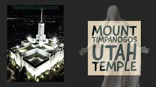 Mount Timpanogos Utah Temple on an autumn night by drone on October 14, 2023