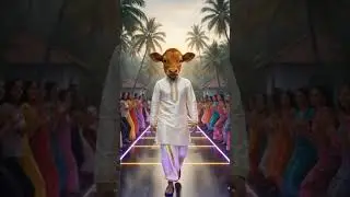 South Indian Traditional Look Fashion Show with Cute Baby Pets 🐶