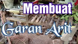 Membuat Garan Arit/golok|Bubut sederhana