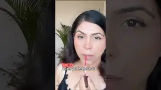 Red Lipstick Hack ✨ | How to Pick the Perfect Red for Indian Skin Tone #redlipstick #grwm #shorts