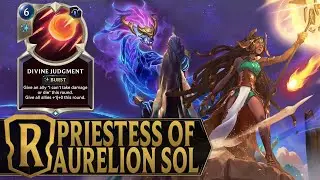 Free Aurelion Sol with Immortal Priestess of Desert Light ! - Legends of Runeterra