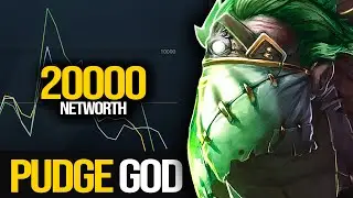 NEVER GIVE UP!!! 7600 HP Master Tier Pudge PICKED HIS TEAM UP | Pudge Official