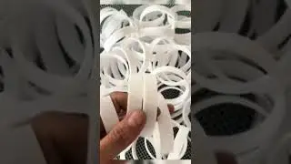 Z-shaped opening guide ring#PTFE#PVDF#PEEK#PCTFE# Xuchang Yu-fluoro Fine Chemical Co., Ltd.