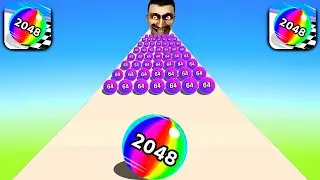 Играйте в 9999 МАКСИМАЛЬНЫХ уровней увлекательных мобильных игр Going Balls, Ball Run 2048, Shape Shifting, AZ RUN...