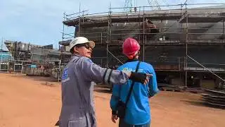 PODCAST BLASTING & PAINTING || KELOMPOK 1 || TRKP C5 PAGI || Lokasi: KTU SHIPYARD 