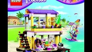 Maylee Lego Friends #41037 Stephanie's Beach House Post Build Overview