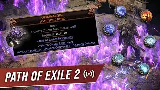 PoE2 0.3 - Testing Blood Mage damage scaling w/ Elemental Skills & Original Sin!