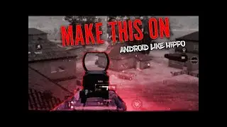 Hippo-pubgmobile sensitivity copied