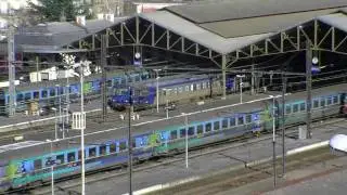Gare de Brive dimanche soir 18h00