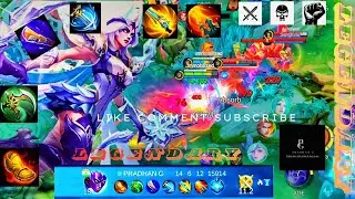 14Kills +12Assist! 11.2 Points Karrie Best Build Gold Lane!! - Build Top Karrie Gameplay ~ MLBB RANK