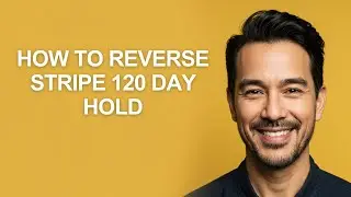 How to Reverse Stripe 120 Day Hold - KevinHowTo