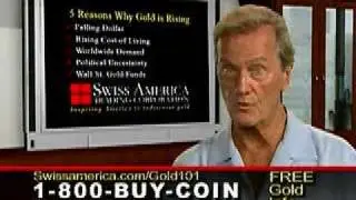 Swiss America-Free Gold Info w/ Pat Boone
