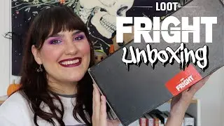 Loot Fright Horror Subscription Box Unboxing | September  2020