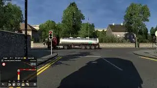Euro truck simulator from South England to the Midlands to North England to Scotland and North