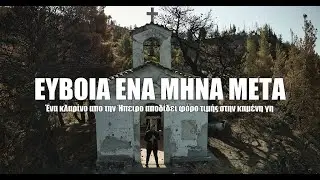 Εύβοια ένα μήνα μετά την πυρκαγιά. Ένα κλαρίνο από την Ήπειρο αποδίδει φόρο τιμής στην καμένη γη.