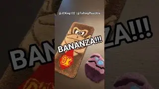 Donkey Kong BANANZA!!! Keyboard Rug and a mini rug #shorts