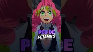 Pourquoi il y a si peu de femmes parmi les piliers ? #demonslayer #anim&eacute; #mitsurikanroji