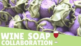 Wine Soap Collaboration With Moon Fern Studios 🍷 |Gypsyfae Creations