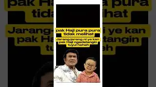 senang lihat candanya pak haji Roma irama bersama Daus mini#RhomaIrama#RajaDangdut#DangdutLegend