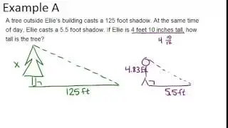 Indirect Measurement: Examples (Geometry Concepts)